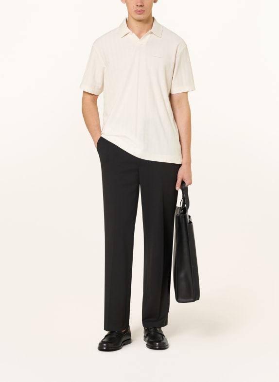 Calvin Klein Piqué-poloshirt Easy Fit CRÈME