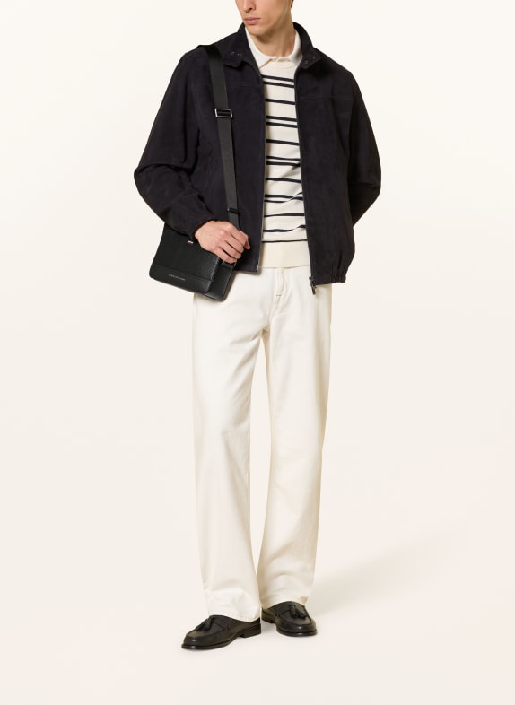 TOMMY HILFIGER Skuldertaske SORT / SØLV