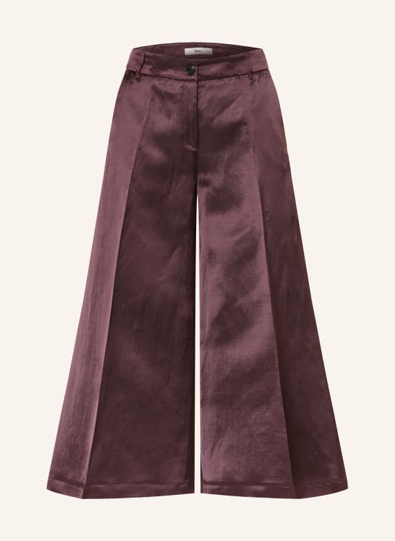 BRAX Culotte MELLI S aus Satin mit Leinen