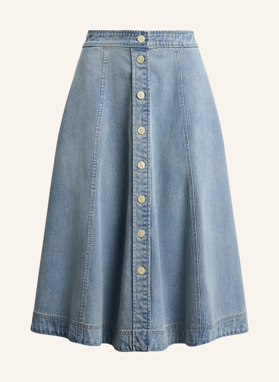 LAUREN RALPH LAUREN Jupe en jean BLEU CLAIR