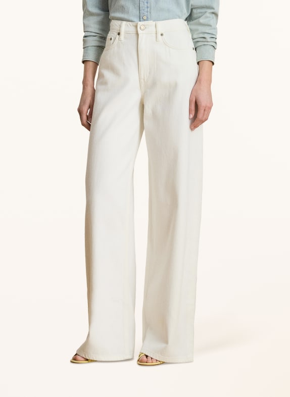 LAUREN RALPH LAUREN Wide Leg Jeans 001 WHITE WSH