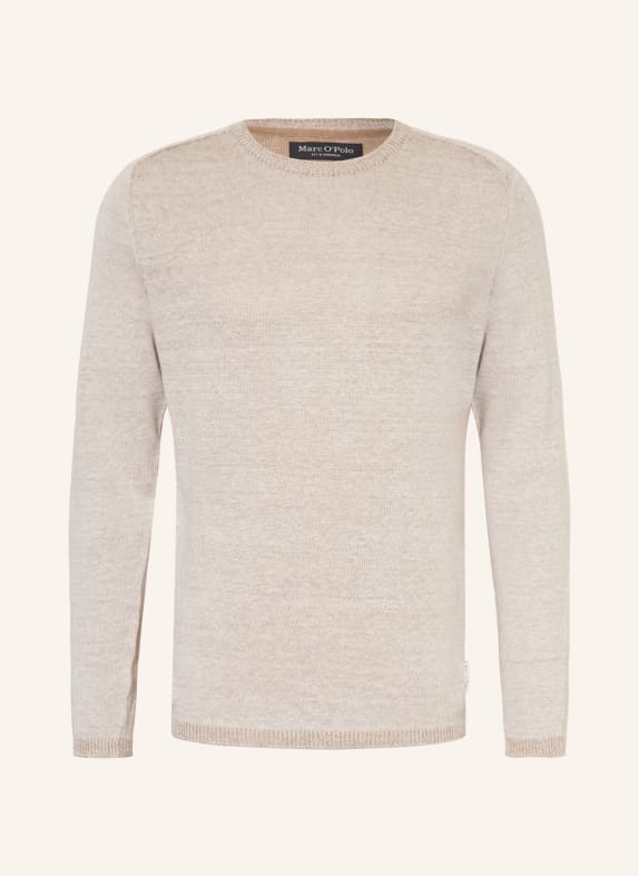 Marc O'Polo Pullover mit Leinen GRAU