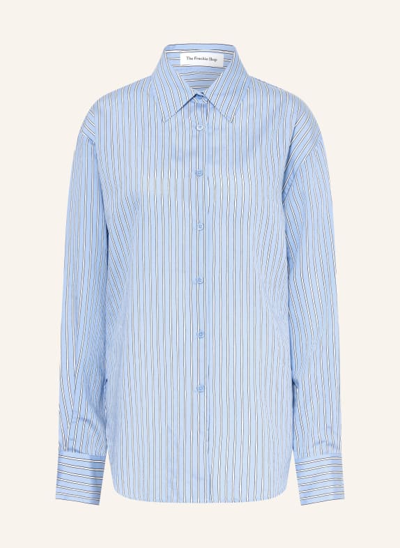 The Frankie Shop PERI Shirt Blouse LIGHT BLUE / WHITE / BLACK