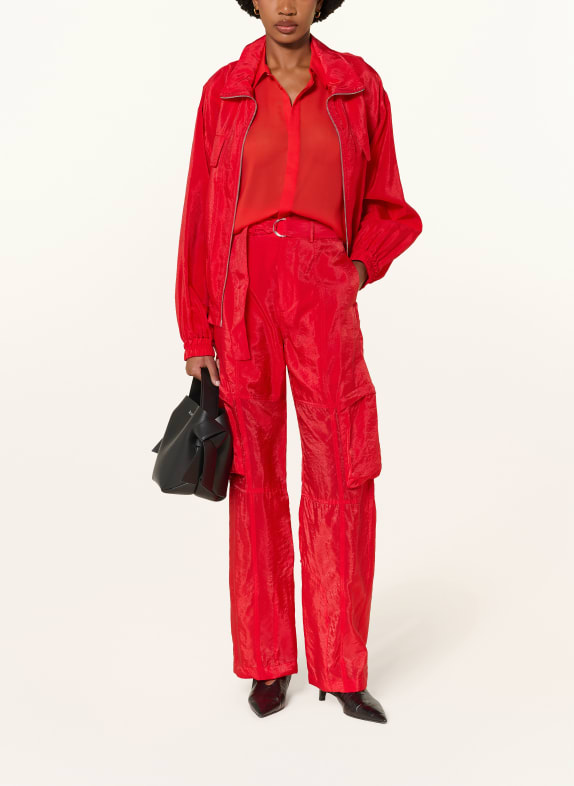 The Frankie Shop Cargo-broek KELLY SHEER ROOD