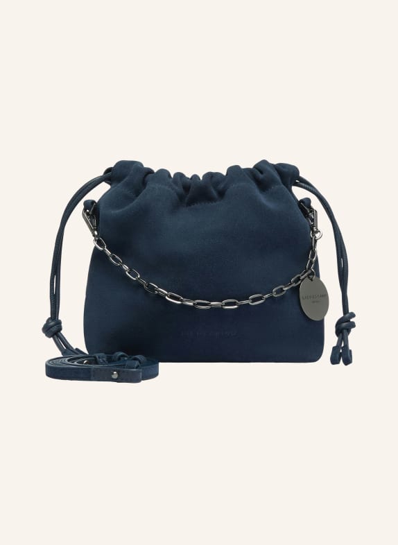LIEBESKIND Geantă tip sac LYA SMALL ALBASTRU ÎNCHIS