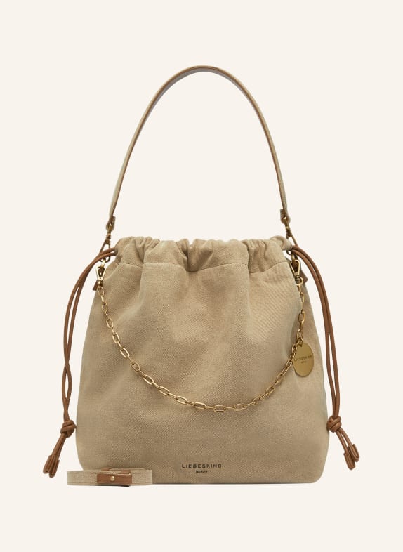 LIEBESKIND Beuteltasche LYA II MEDIUM BEIGE