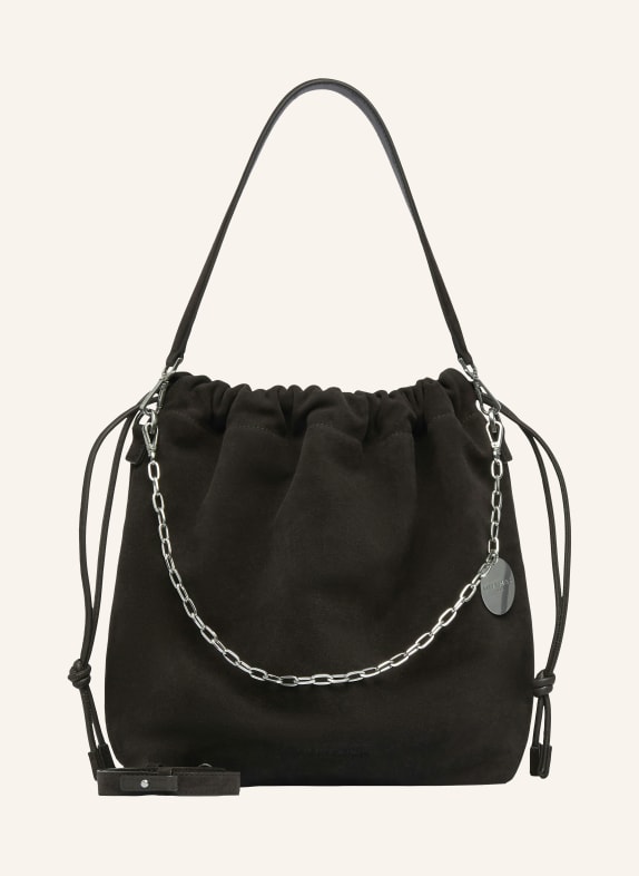 LIEBESKIND LYA MEDIUM Tote Bag DARK BROWN / SILVER