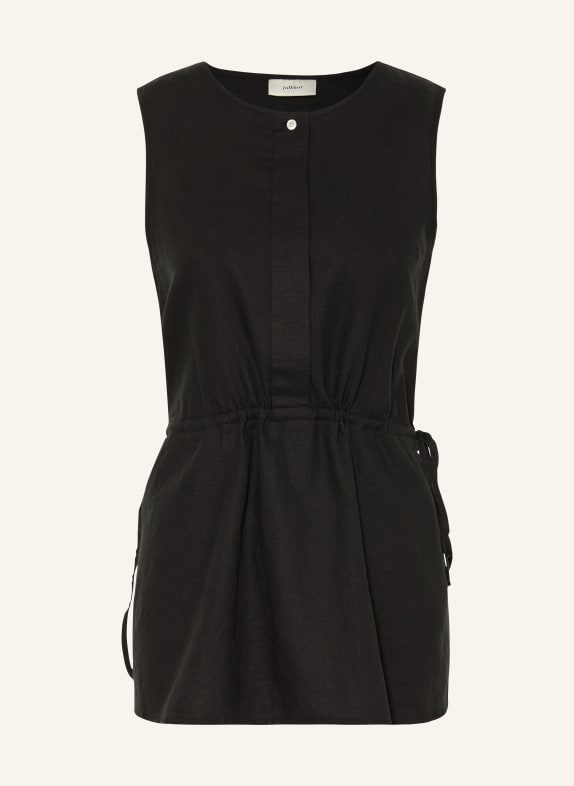InWear Top ROWANIW met linnen ZWART