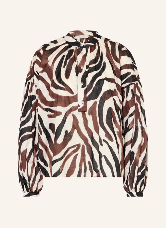 InWear Blusenshirt ROSALIEIW BRAUN / CREME / SCHWARZ