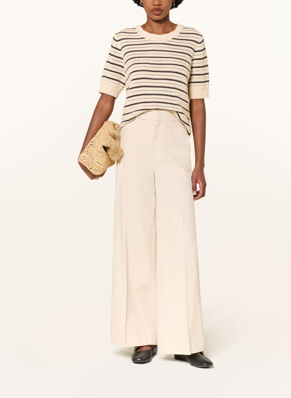 InWear Gebreid shirt NELLIIW BEIGE / ZWART