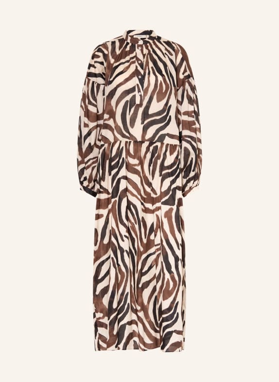 InWear Jurk ROSALIEIW CRÈME / BRUIN / ZWART