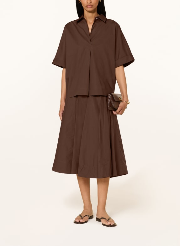 InWear Rok RAVENIW MARRON FONCÉ