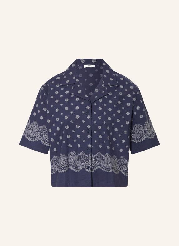 mavi Blouse DARK BLUE / WHITE
