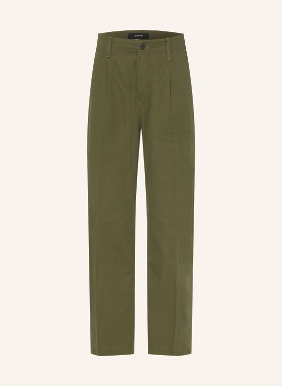 G-Star Chino PLEATED LOOSE TAPERED Tapered Fit KHAKI
