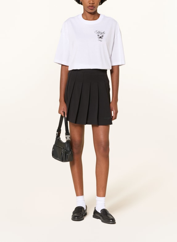 HUGO Oversized shirt WIT / OLIJF