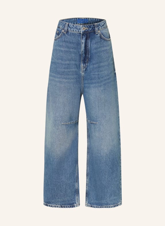 HUGO Cropped Jeans GLIDE 423 MEDIUM BLUE