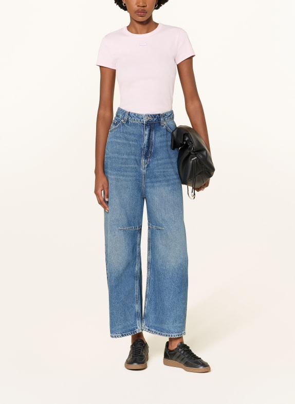 HUGO Cropped jeans GLIDE 423 MEDIUM BLUE