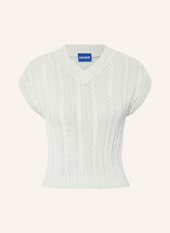 HUGO SHENA Sleeveless Sweater LIGHT BLUE