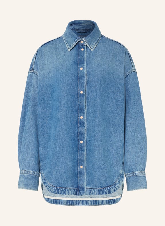 BOSS Jeans-overshirt ADA LICHTBLAUW