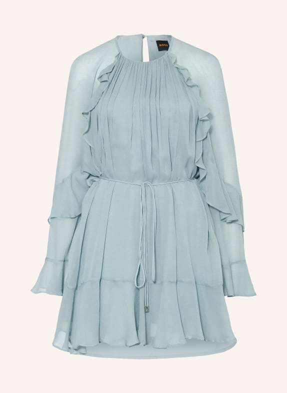 BOSS Jurk DREDIA met volants MINT