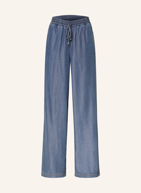BOSS TANELLA Marlene pants in a denim look BLUE