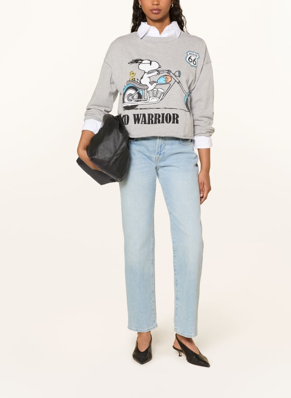 Princess GOES HOLLYWOOD Sweatshirt med smykkesten GRÅ / TURKIS / SORT