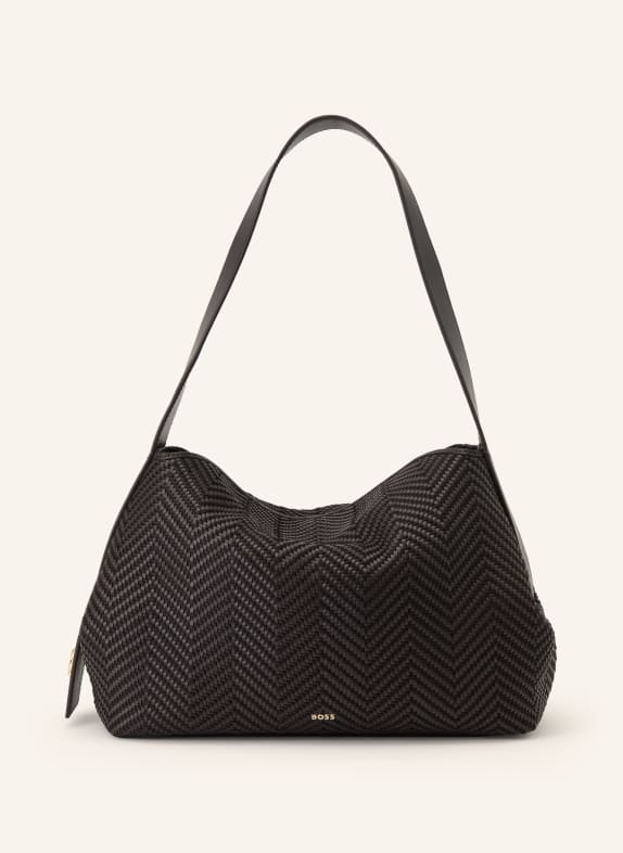 BOSS Schultertasche CAYLIE DUNKELBRAUN