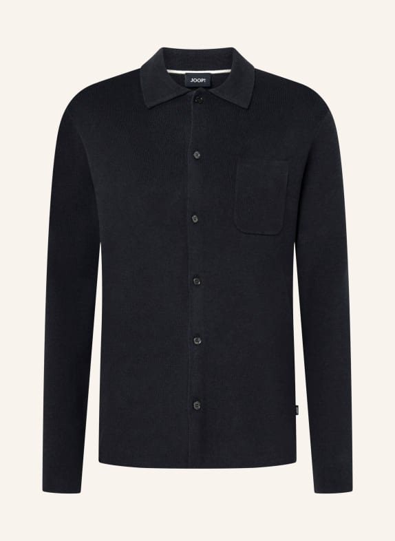JOOP! Strick-Overjacket ACO DUNKELBLAU