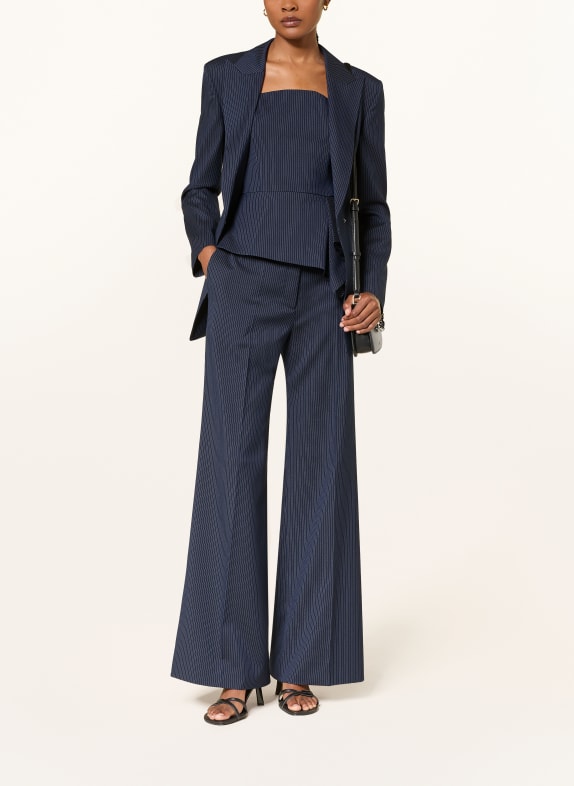 HUGO Marlene-broek HASMINA DONKERBLAUW / WIT