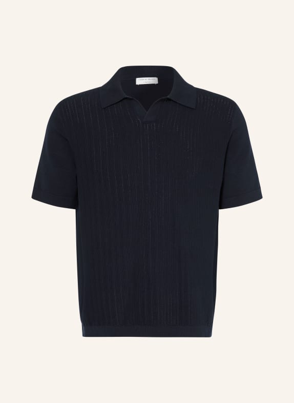 TIGER OF SWEDEN Knit Polo Shirt EOIN DARK BLUE