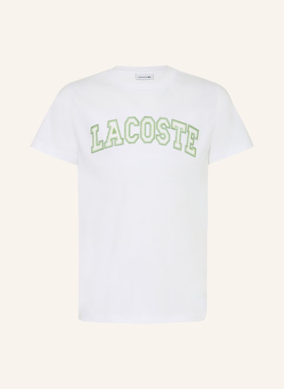 LACOSTE T-Shirt WEISS