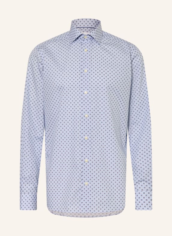 ETON Overhemd Contemporary Fit LICHTBLAUW / BRUIN / DONKERBLAUW