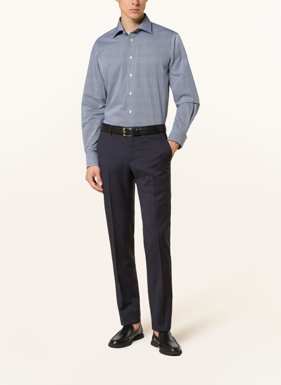 ETON Overhemd Contemporary Fit LICHTBLAUW / DONKERBLAUW / WIT