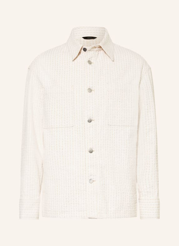 FENDI Overshirt WHITE / BEIGE