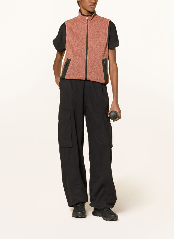 Schöffel Knitted Fleece Vest YEW DUSKY PINK