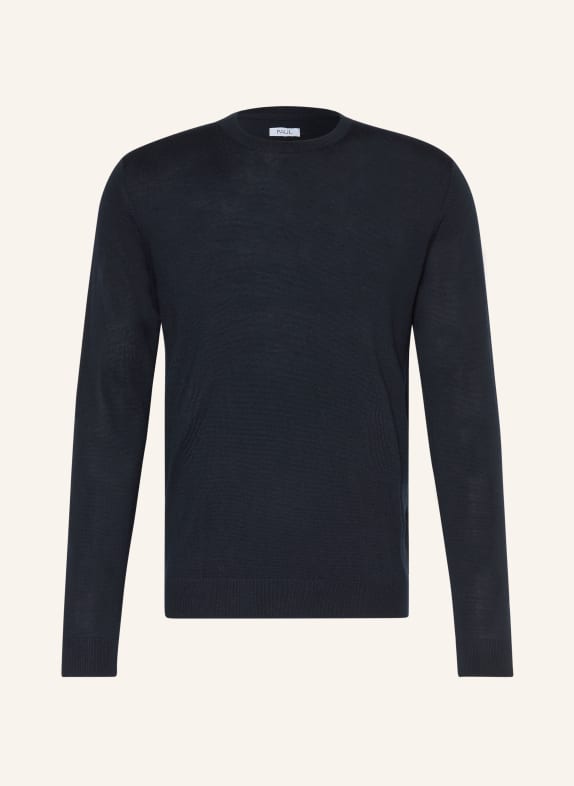PAUL Pull en laine mérinos BLEU