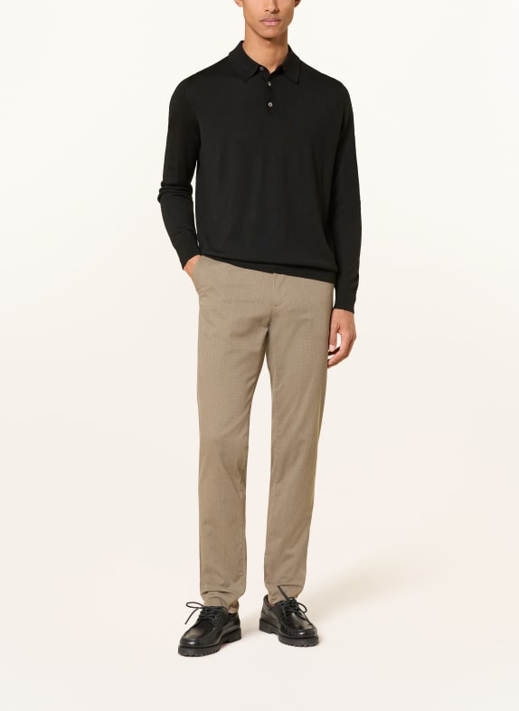 STROKESMAN'S Polo en maille NOIR