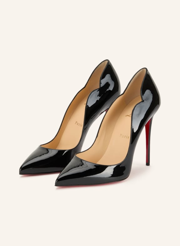 Christian Louboutin Lackpumps HOT CHICK SCHWARZ