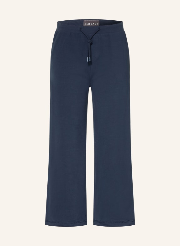 ELBSAND Pantalon 7/8 SANNA en jersey BLEU FONCÉ