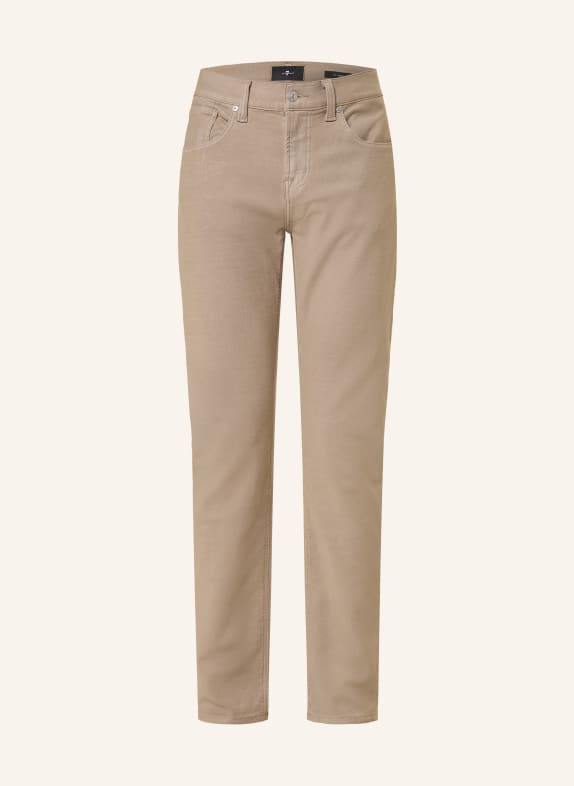 7 for all mankind SLIMMY Slim Fit Pants BEIGE