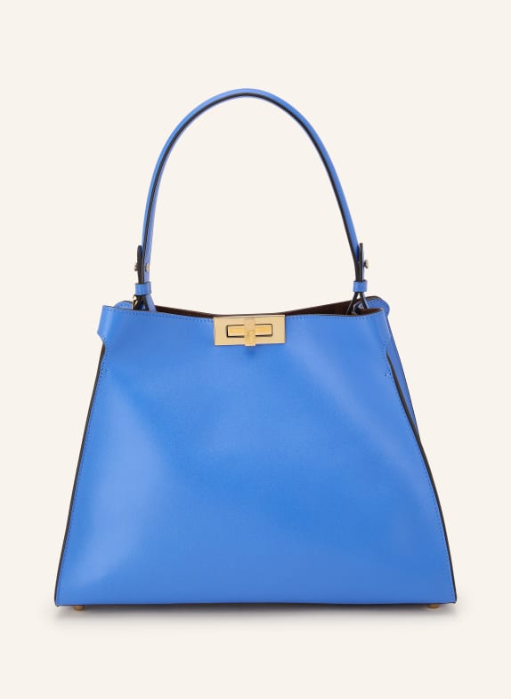 FENDI Handtasche WAY MEDIUM BLAU / GOLD
