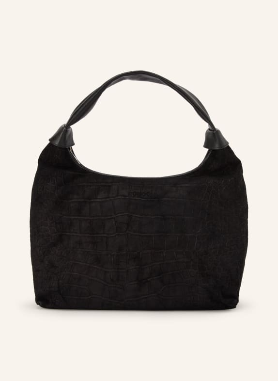 NÚNOO Handtasche BIG DANDY SCHWARZ / SILBER