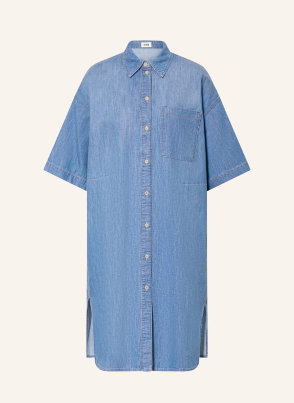 DRYKORN MELIRA denim dress BLUE