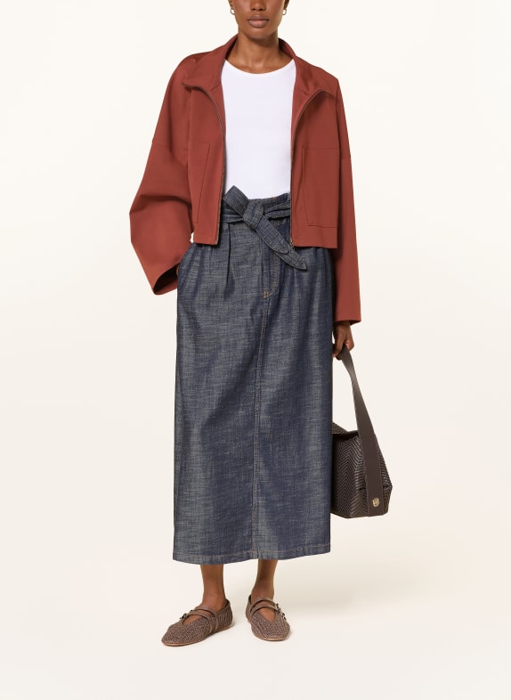 DRYKORN Jeansrok EDMEA DONKERBLAUW