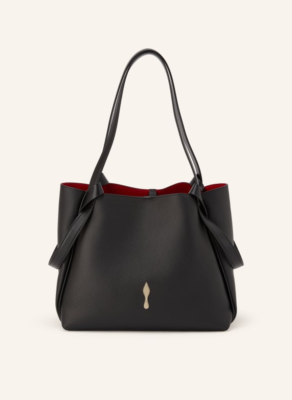 Christian Louboutin Taška BETTINA SMALL s pouzdrem ČERNÁ / ZLATÁ