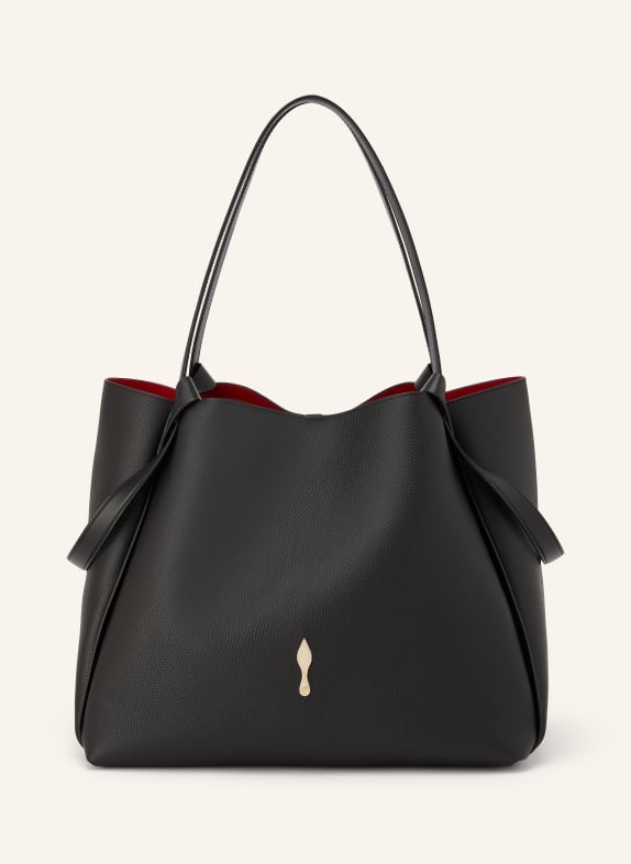 Christian Louboutin Taška BETTINA s pouzdrem ČERNÁ / ZLATÁ
