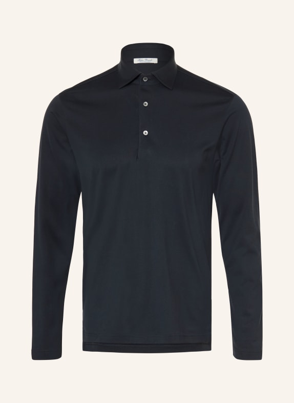 Stefan Brandt Polo en jersey LUCA BLEU FONCÉ