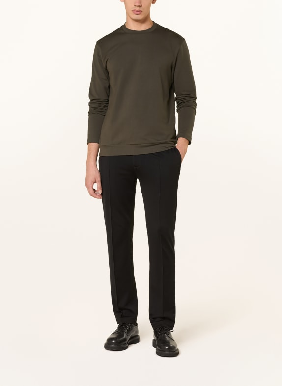 Stefan Brandt Sweatshirt EDER MARRON FONCÉ