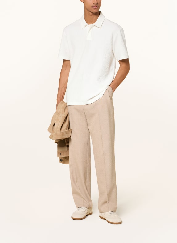 HUGO Jersey-poloshirt DENOPOLO WIT