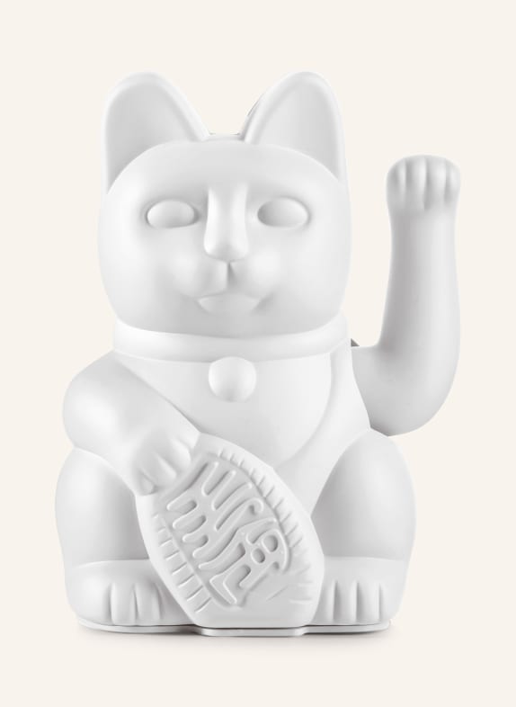DONKEY Figurină decorativă LUCKY CAT ALB